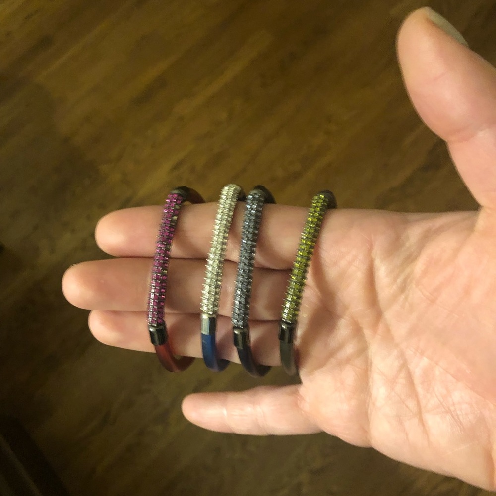 Lia Sophia set of four bangles